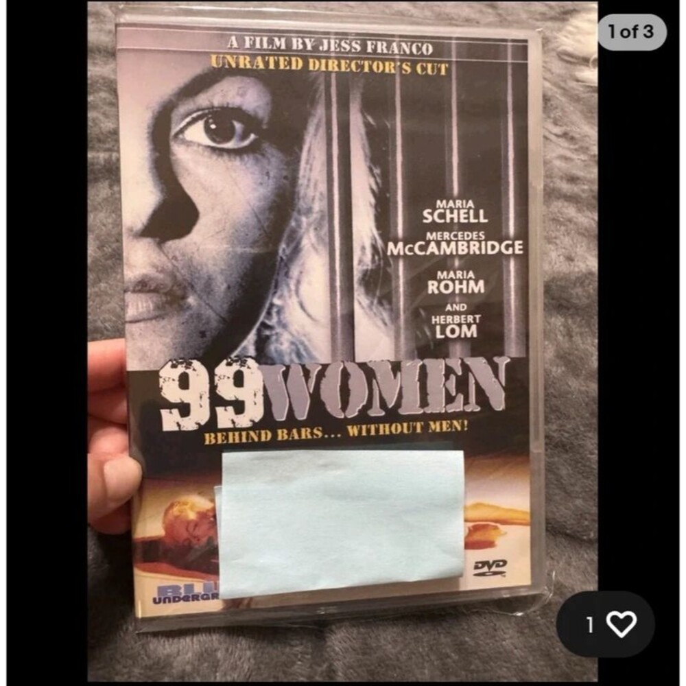 99  Women Blue underground DVD factory sealed